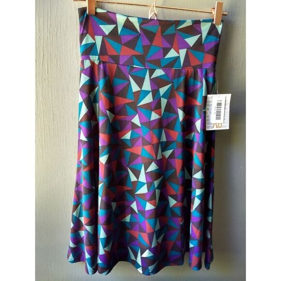 Lularoe Azure geometric print skirt size XS NWT - Picture 5 of 12